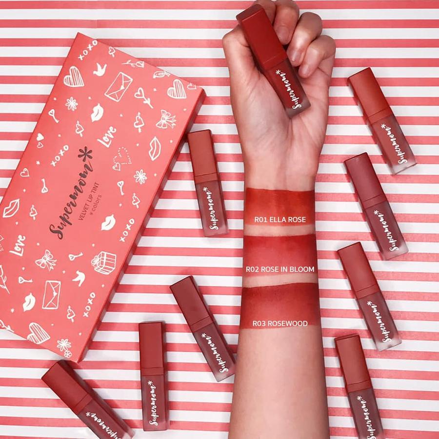 Supermom Velvet Lip Tint 9 Colors