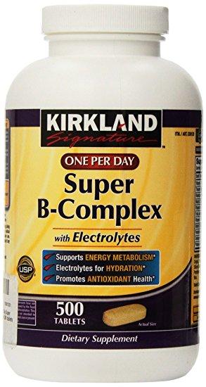 Kirkland Signature One Per Day Super B-Complex with Electrolytes