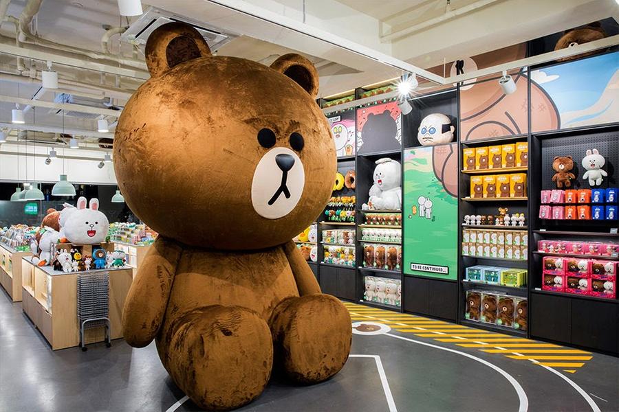 ของฝากจากเกาหลี ประเทศเกาหลี Line Friend Store