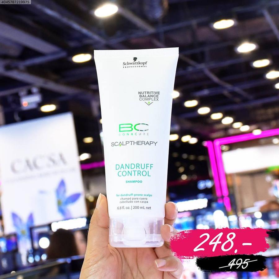 SAVE50%) Bonacure Dandruff Control Shampoo ขนาด 200ml พิเศษ! เหลือเพียง 248บ. จากปกติราคา 495บ. 🗓วันที่ 1 – 28 ก.พ. 62 📍ที่ร้าน EVEANDBOY สาขา The Underground ห้าง SQ1 ชั้น LG
